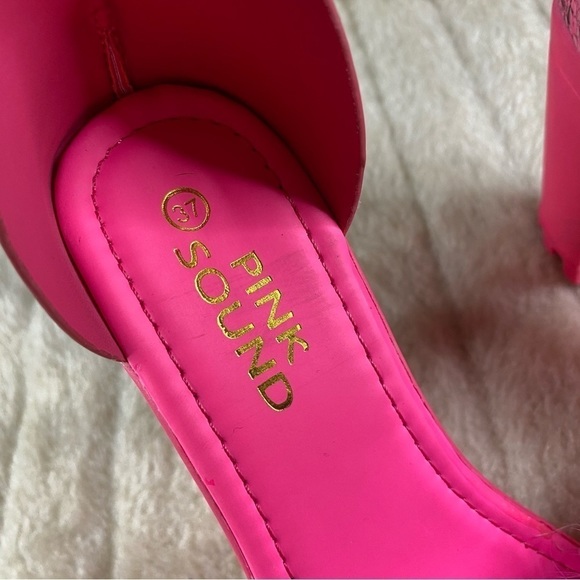 PINK SOUND Heels - Picture 7 of 8